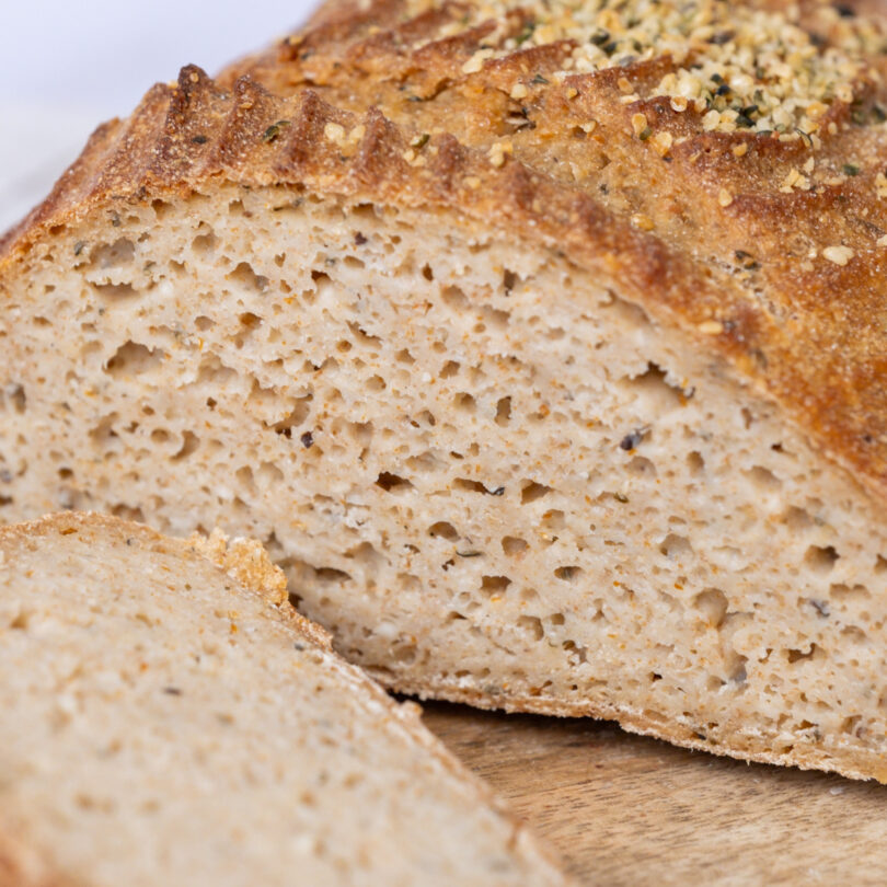 glutenfreies Bio Hafer-Hanf-Brot, glutenfreies veganes Brot, Isabella Glutenfreie Patisserie