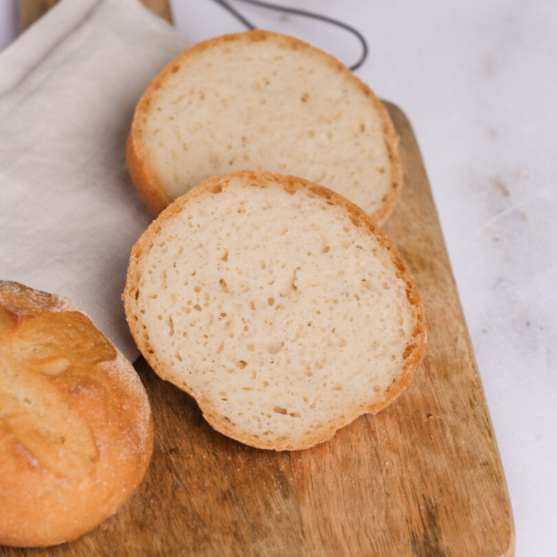 glutenfreie Blondies, glutenfreie vegane helle Brötchen, Isabella Glutenfreie Patisserie