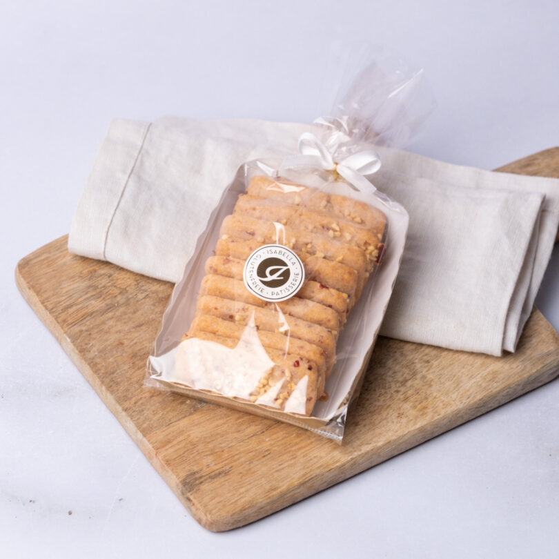 glutenfreie Cranberry Sablés, glutenfreies veganes Gebäck, Isabella Glutenfreie Patisserie