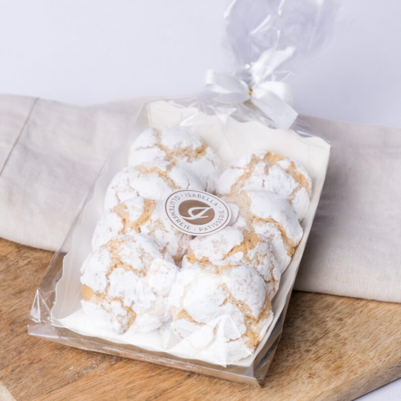 glutenfreie Fiori di Mandorla, Isabella Glutenfreie Patisserie