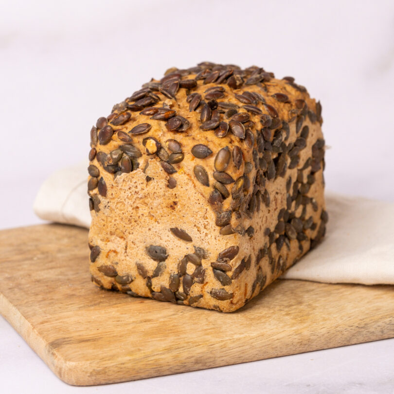 glutenfreies Karotten-Kürbiskern Brot