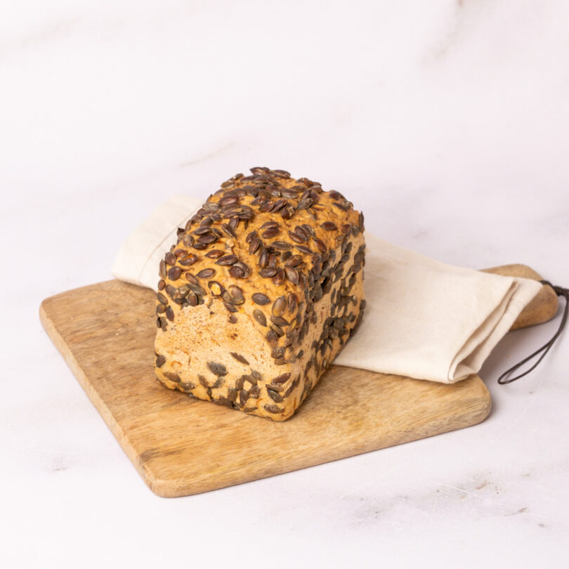 glutenfreies Karotten-Kürbiskern Brot