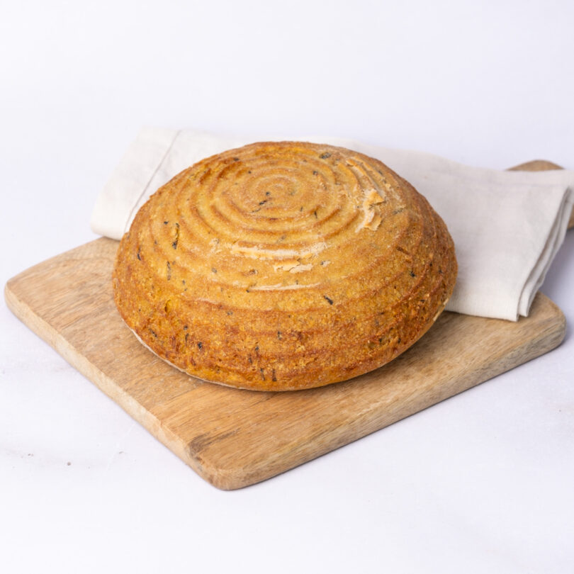 glutenfreies Golden Bread, Bio-Qualität, glutenfreies veganes Brot, Isabella Glutenfreie Patisserie