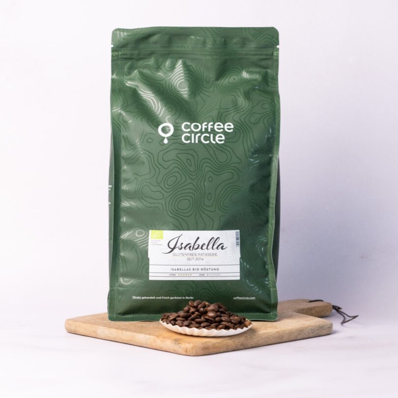 Isabellas Bio Röstung – ganze Bio-Kaffeebohnen mit intensiver italienischer Röstung und feiner Crema