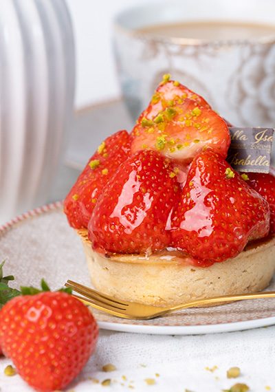 Erdbeere-Tartelette Erdbeere-Tartelette